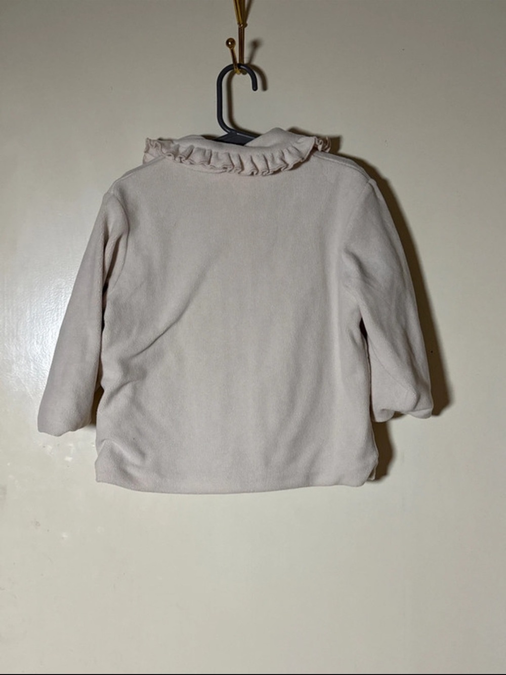 Girls' Cream Ruffle Jacket- Three Sisters - Picture 3 of 3